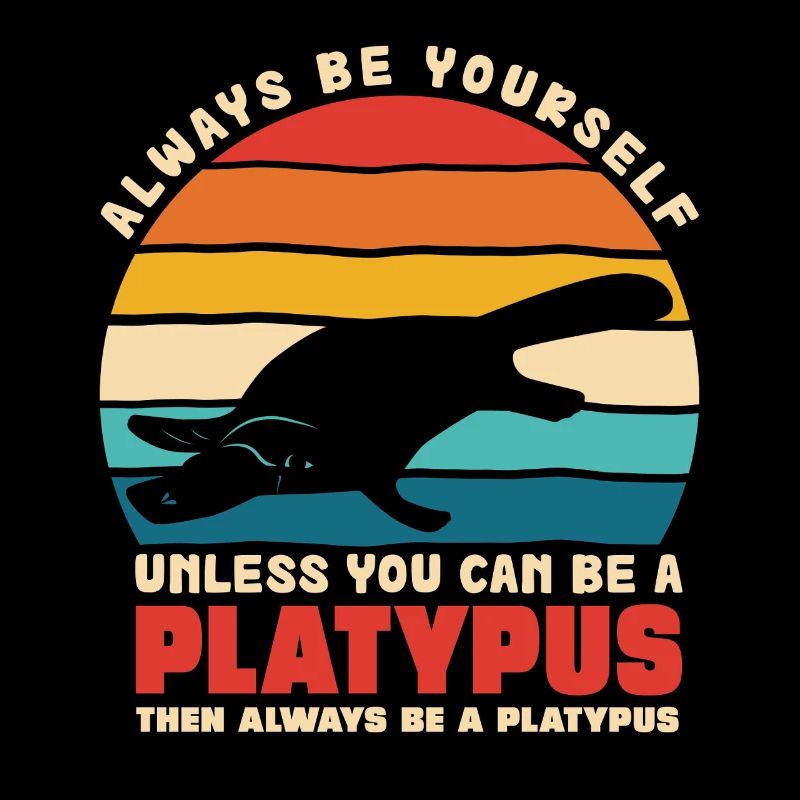 Platypus Motiv Selbstsein