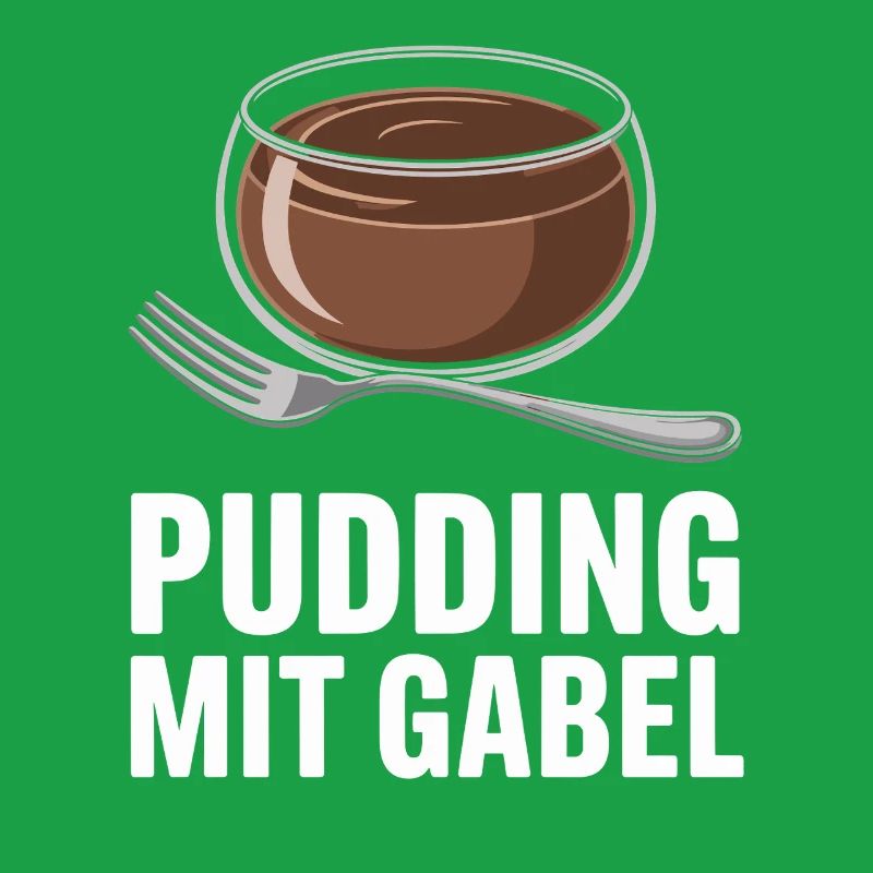 Pudding Mit Gabel