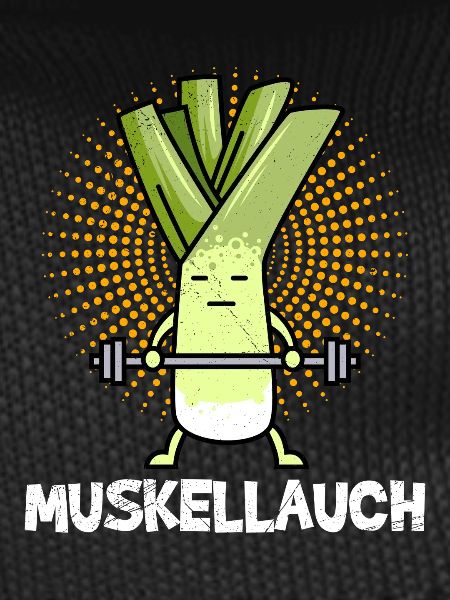 Weightlifter MUSCLE LEEK Gym Funny