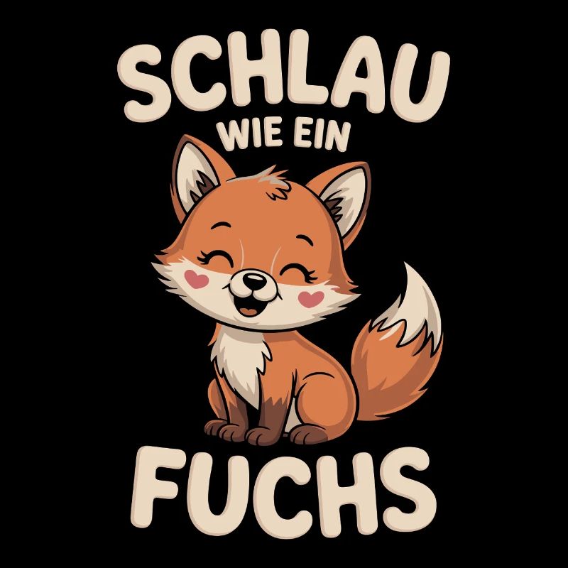 Intelligent comme un renard mignon