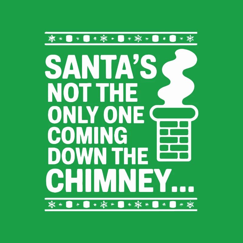 Not the Only Santa Down Chimney