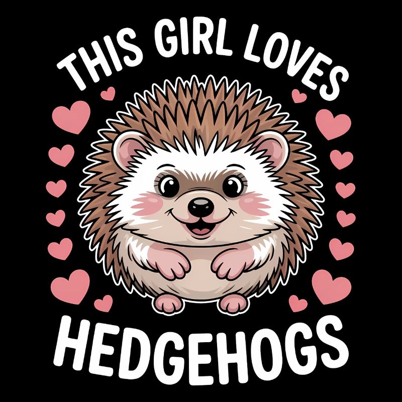 Igel Spruch Mädchen Lustiges Igel Geschenk