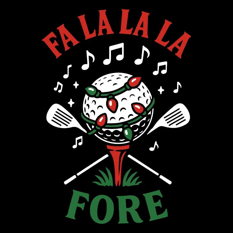 Fa La La La Fore Golf Noël