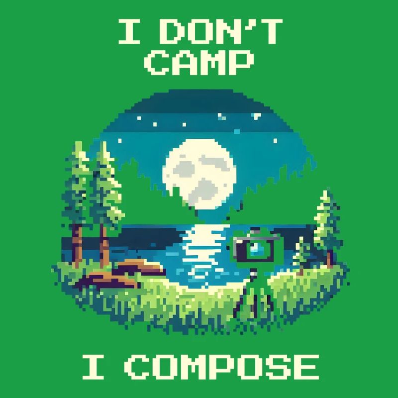 I don't camp, I compose | Composition
