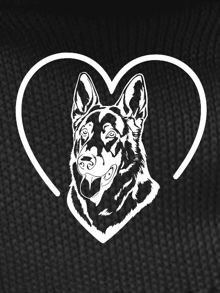 German Shepherd Heart