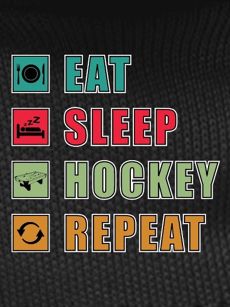 Eat Sleep Hockey Repeat