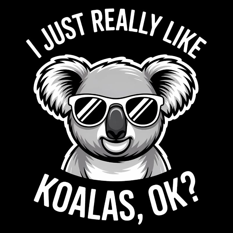Koala Disant Koalas Drôle Koala Cadeau