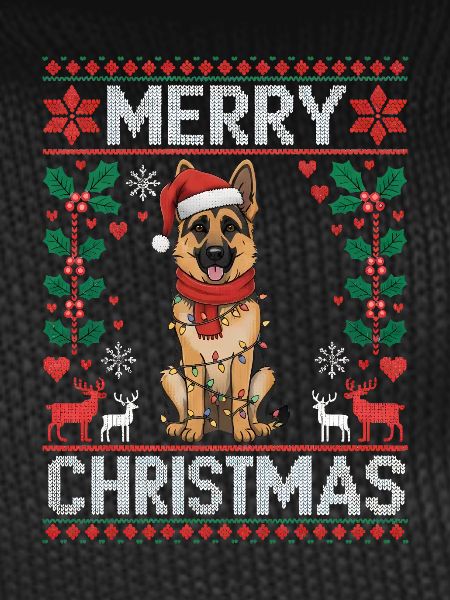German Shepherd Christmas Gift Xmas