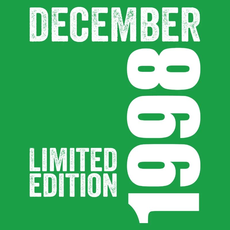 Retro Geburtstagsgeschenk - Dezember 1998