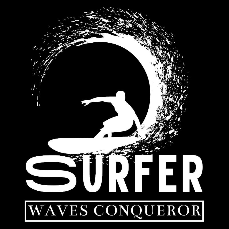 Surfer Wave Winner Design pour les fans de surf