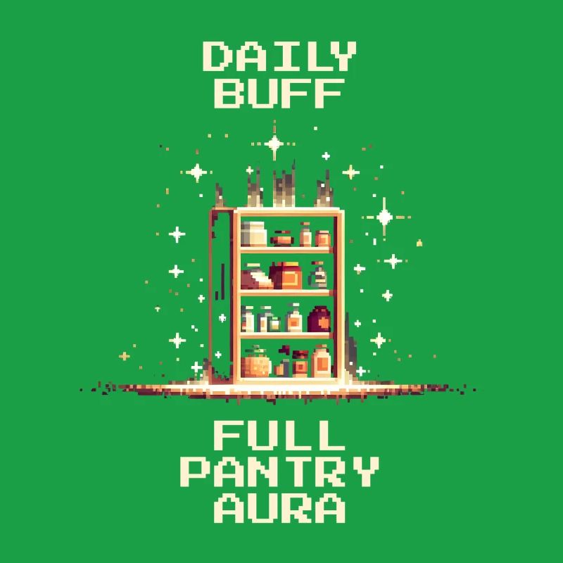 Garde-manger complet | Pixel Art