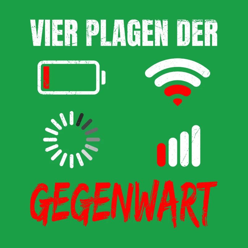 Science Coder VIER PLAGEN DER GEGENWART LUSTIG