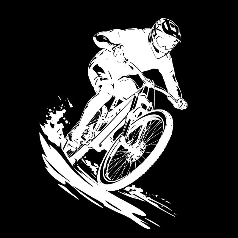 VTT Biker Art Cyclisme