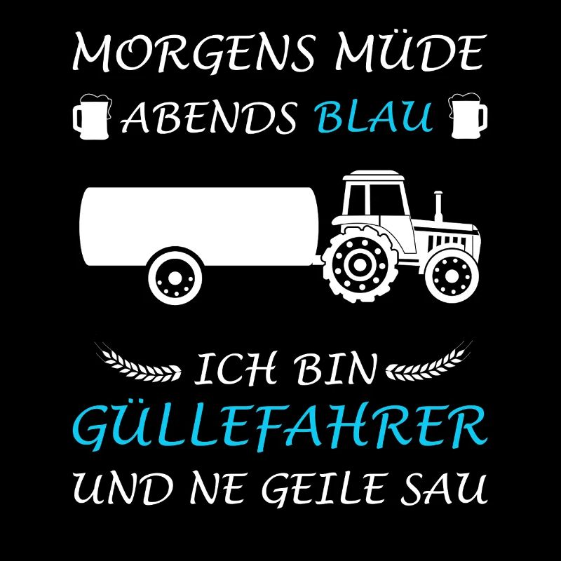 Morning Tired Evening Blue Slurry Driver Slurry Baron