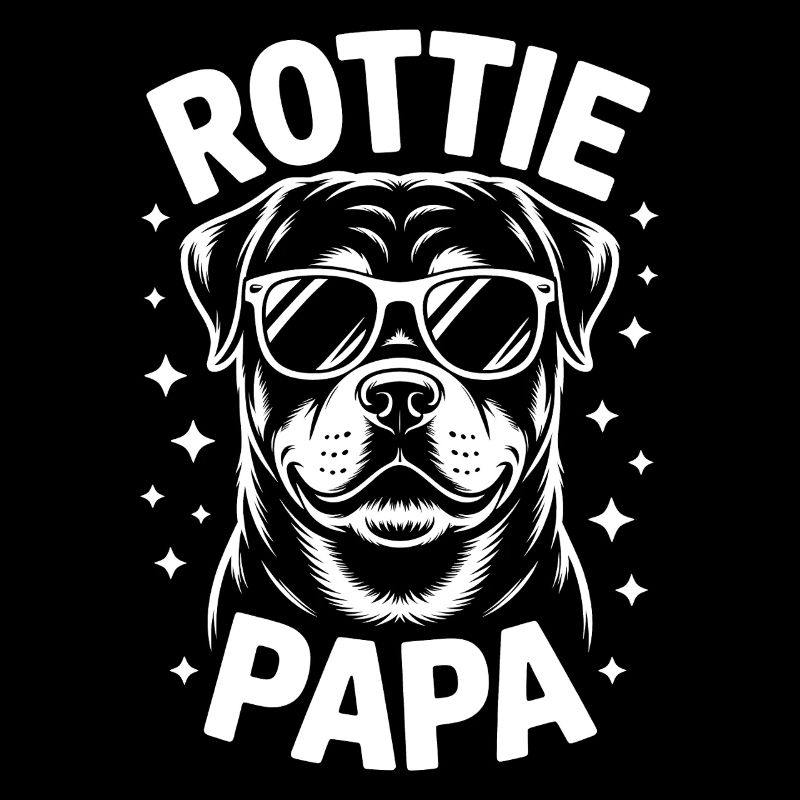 Rottweiler Saying Dad Funny Rottweiler Gift