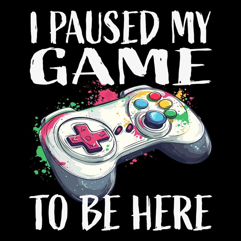 I paused my game controller