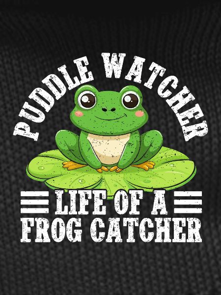 Frog Catcher Puddle Watcher Frog
