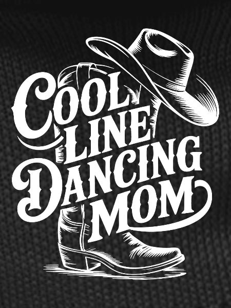 Line Dancing Mom Western Tee