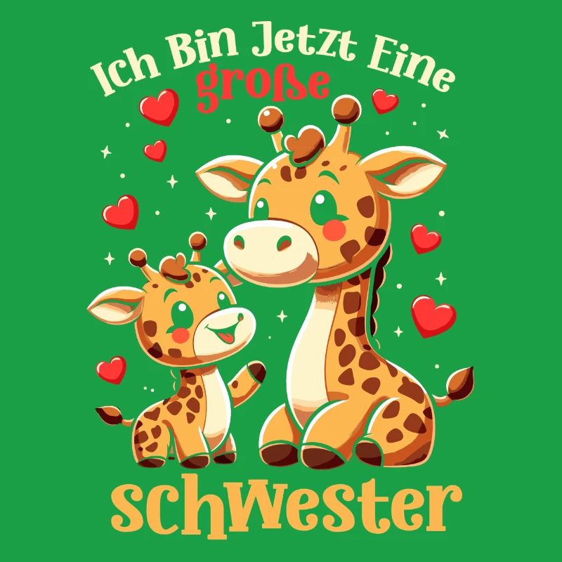 Ich Bin Eine Große Schwester Giraffen