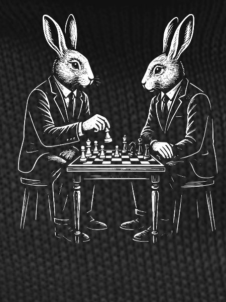 Gentlemen Rabbits Chess Match