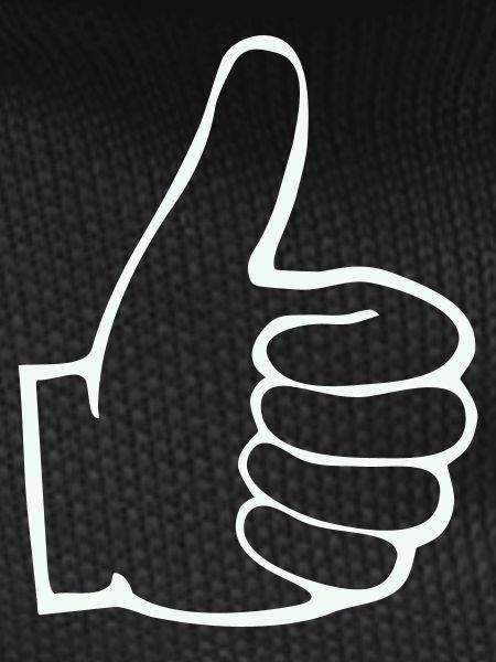 Thumbs Up Outline