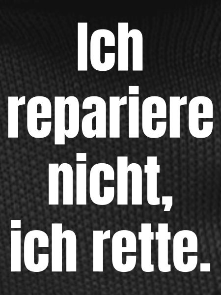 I save, not repair