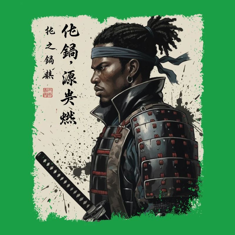Afro American Samurai – African Roots Pride
