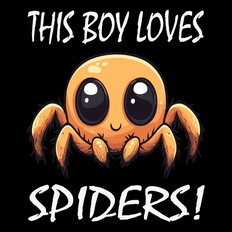 This Boy Loves Spiders