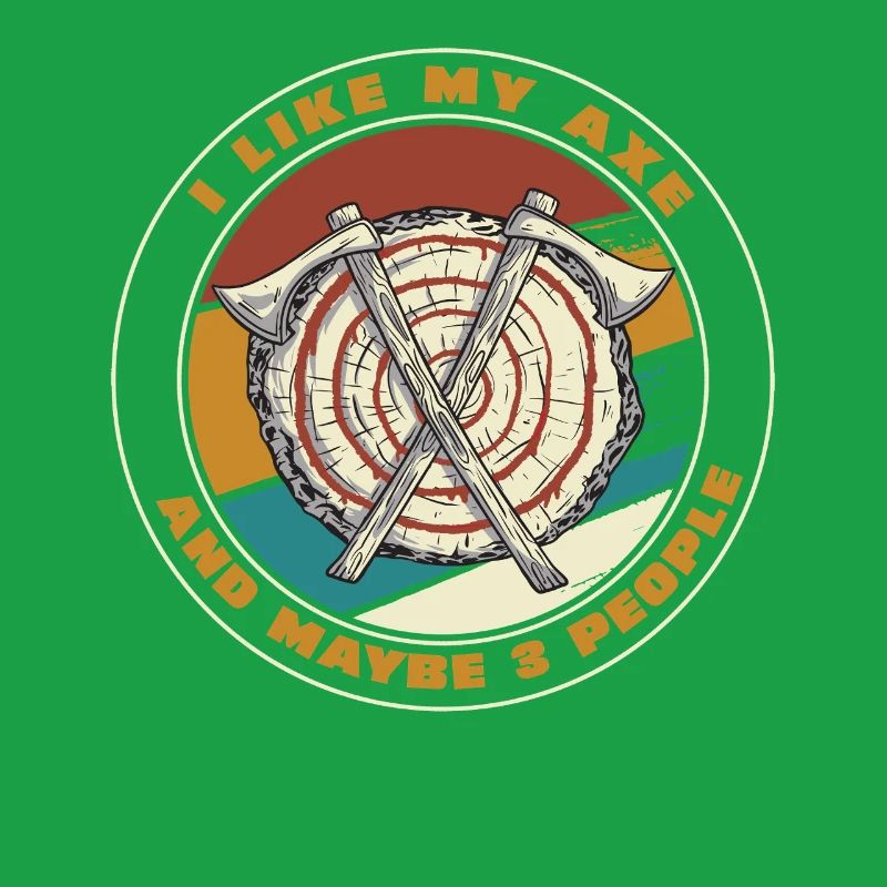 Axe Targets Retro Patch