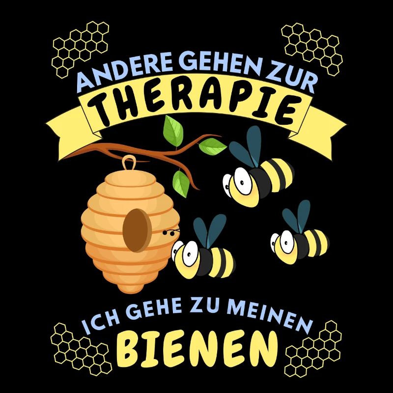 Funny beekeeper design with bees and saying