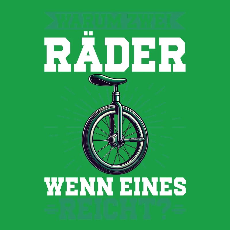 Why two wheels when one is enough