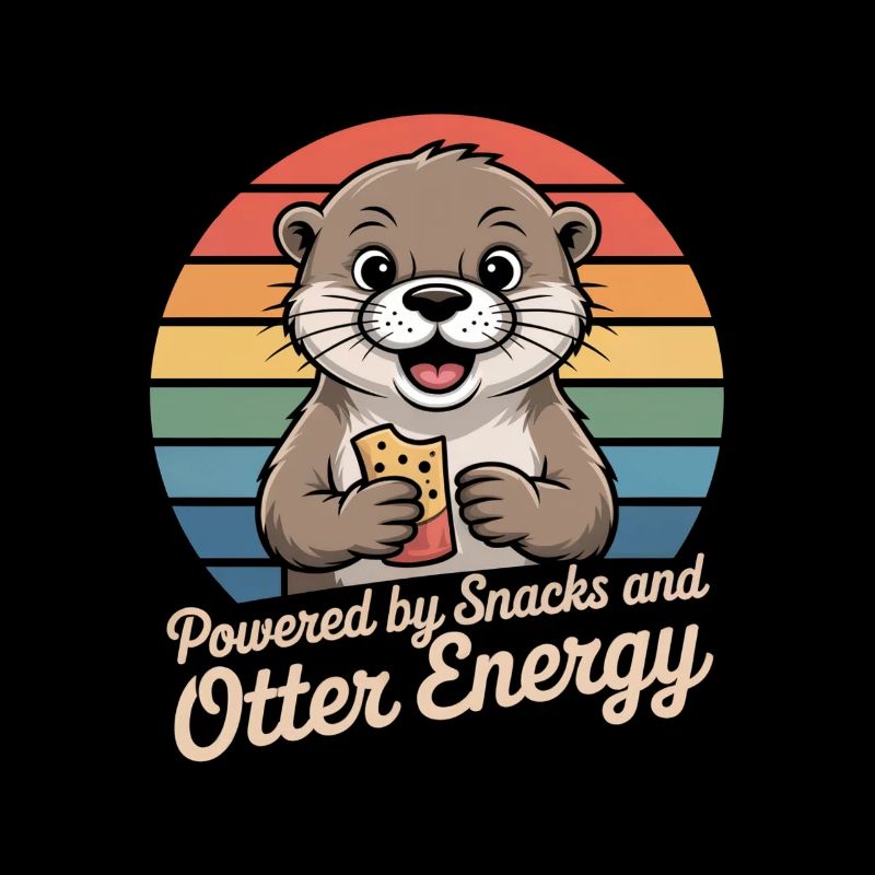 Otter Snack Humor