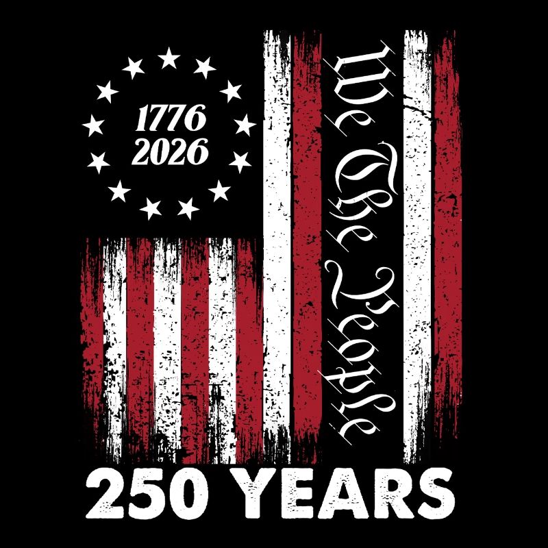 Wir, das Volk, 250 Jahre 1776 bis 2026 USA Pride