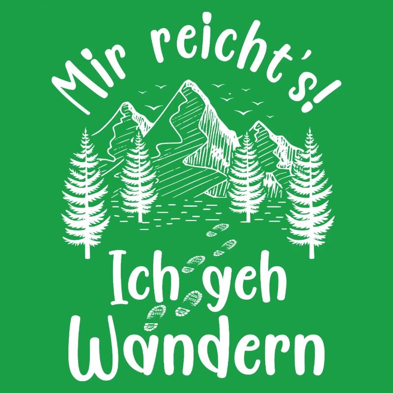 I've had enough, I'm going hiking, hikers, mountains, forest