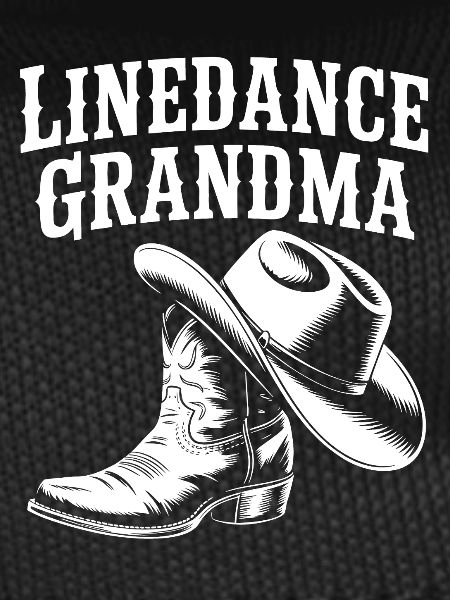 Line Dance Grandma Cowboy Boot