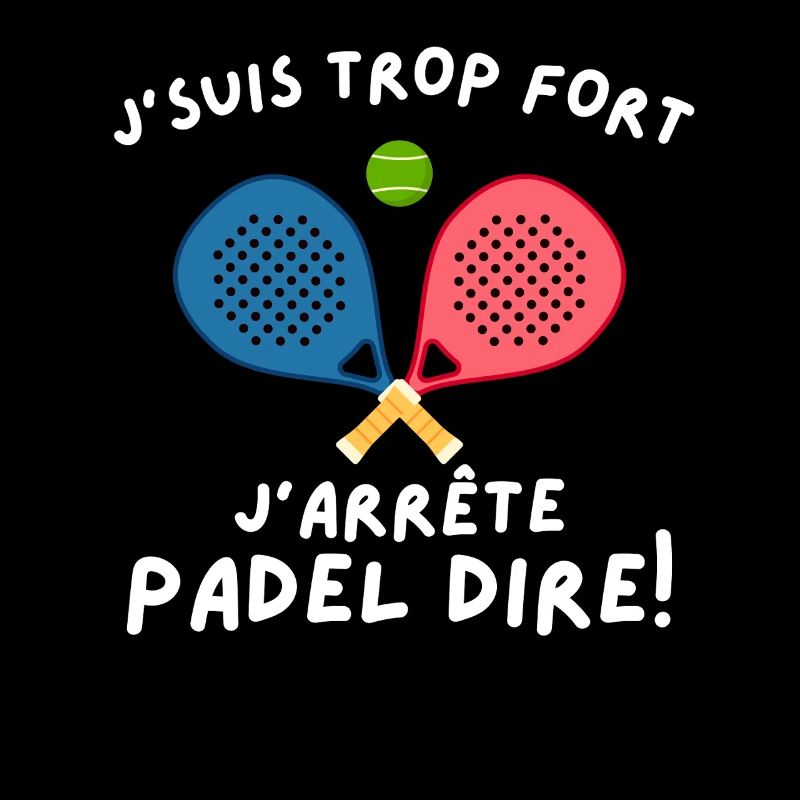 Humorous Man, Padel Player