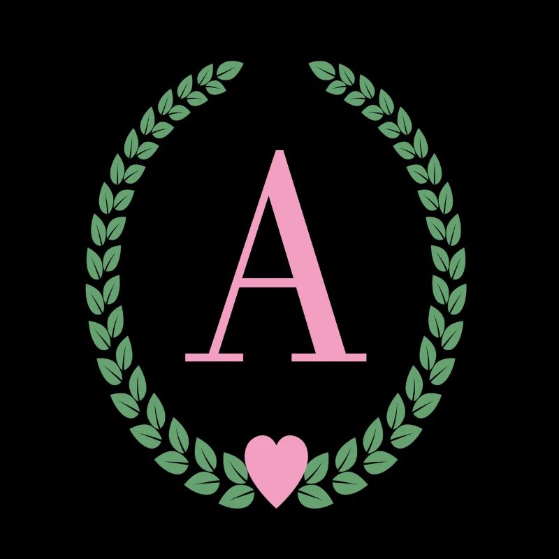 Lettre A monogram