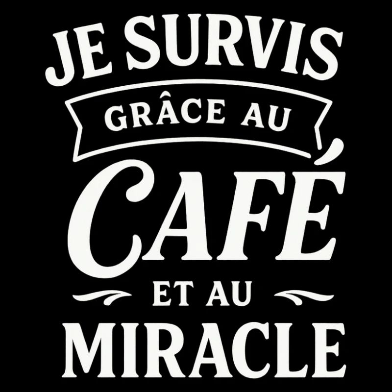 Survie grâce au café et miracle