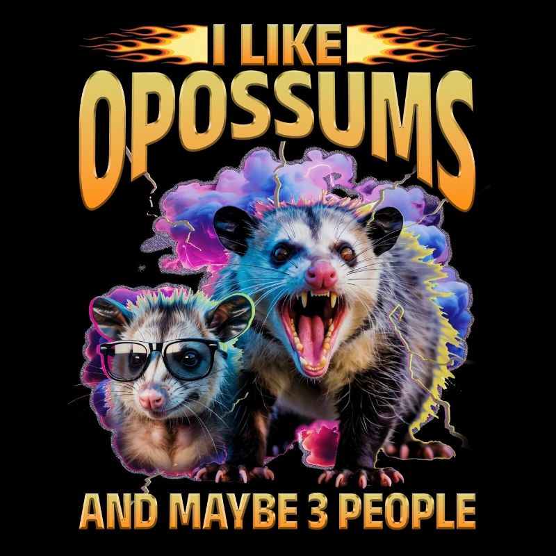 Funny Opossum