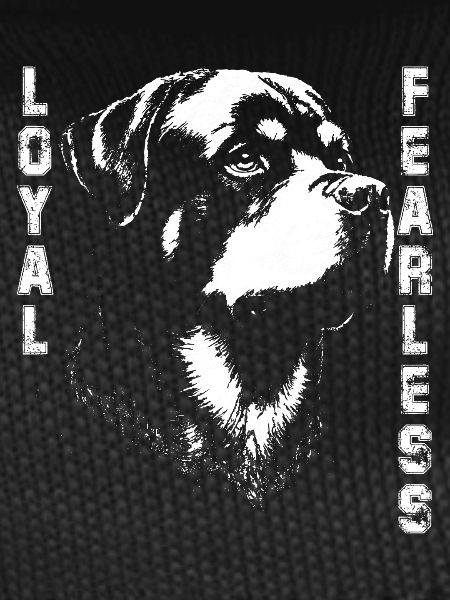 Loyal Rottweiler Dog
