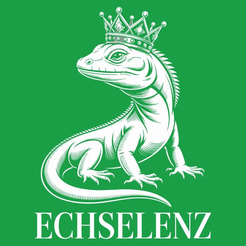 Echselenz Lustige Echse