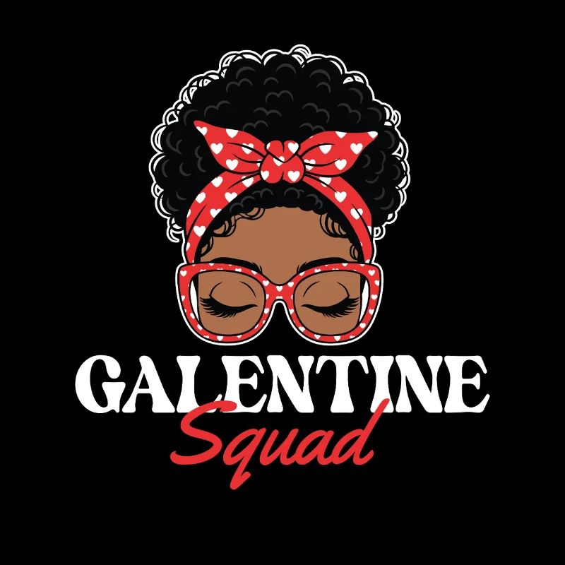 Galentine Squad Gals Matching-Crew-Freundschaft