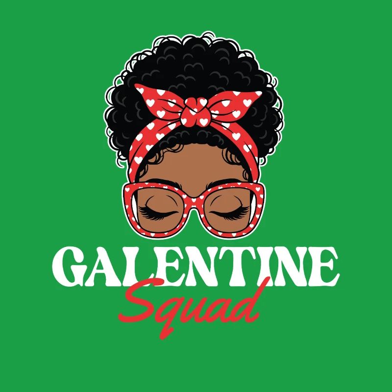 Galentine Squad Gals Matching-Crew-Freundschaft