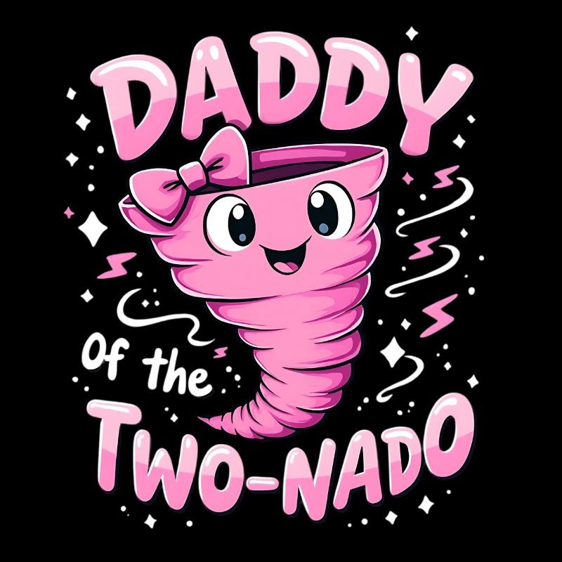 Daddy Two-Nado Pink Swirl