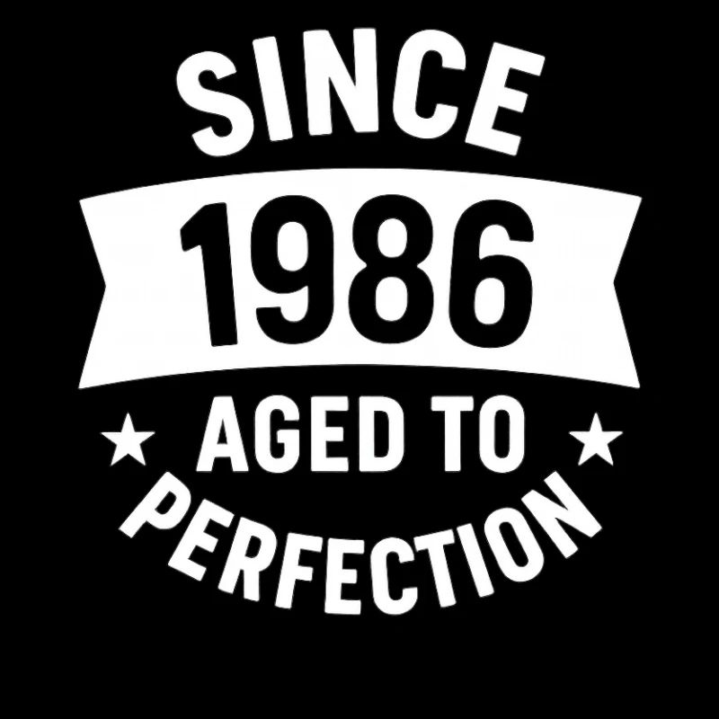 1986 - 40 ans cadeau de pull ou de chemise