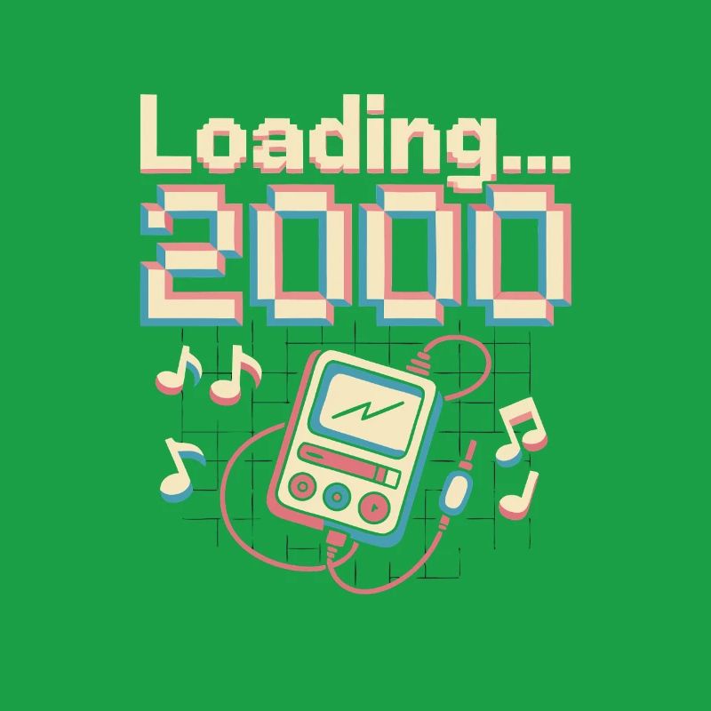 Conception de pixels Y2K – Chargement 2000