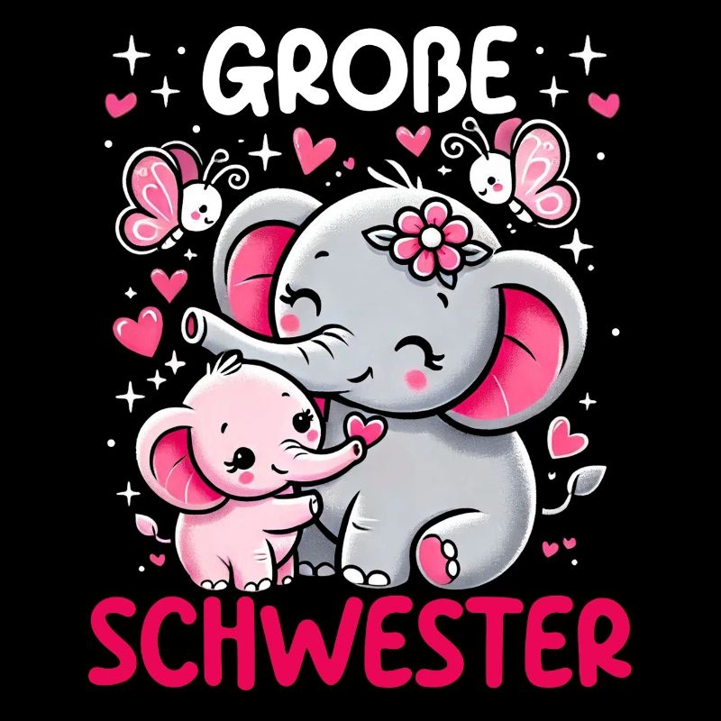 Big Sister Elephants Older Sibling