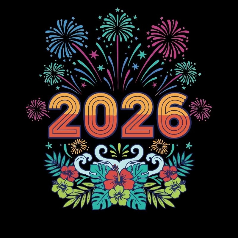 2026 Fireworks and Floral Celebration Design