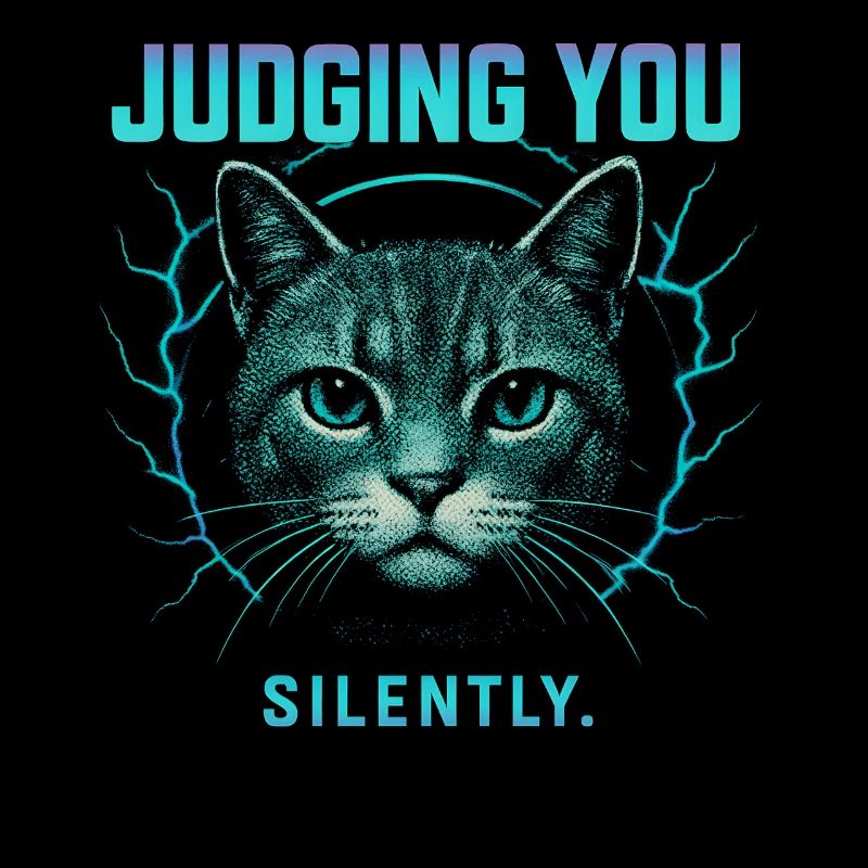Cat humor, cat gift idea, funny pets