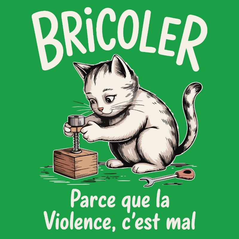 Bricoler, parce que la violence c’est mal